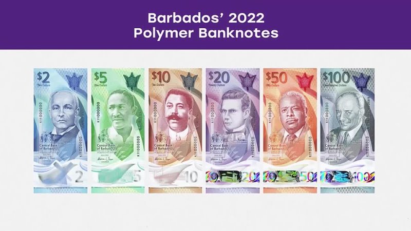 New Barbados Banknotes