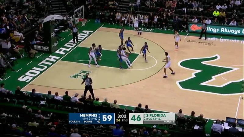 NCAAM 20220303 Memphis at USF