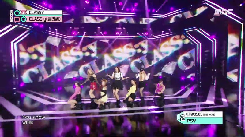 CLASSy - CLASSY @ Music Core 220611
