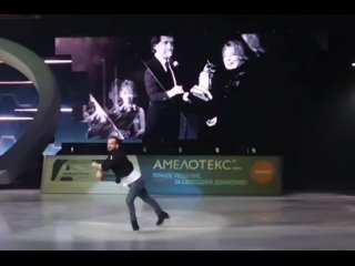 Илья Авербух на шоу в честь юбилея Татьяны Тарасовой, 15 апреля 2022г., Москва