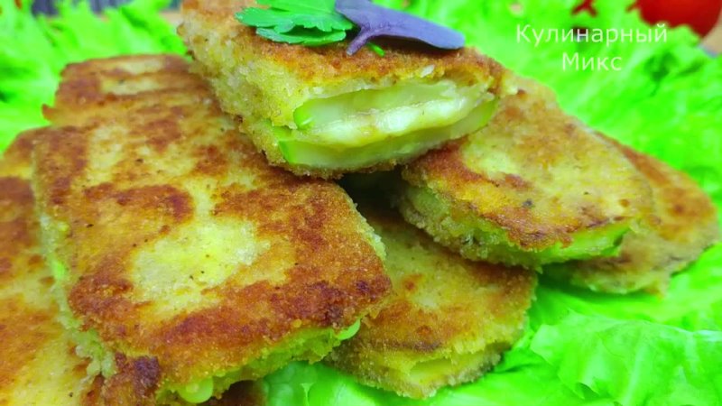 Шницели из кабачков на сковороде: простой и вкусный рецепт