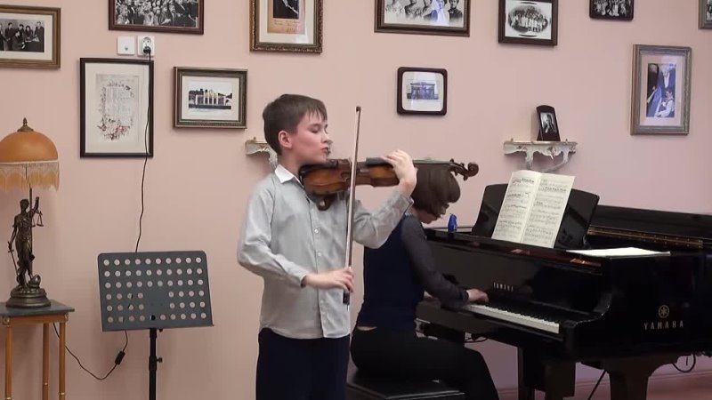 Nikita Borisoglebsky (violin). Master Class. 2,