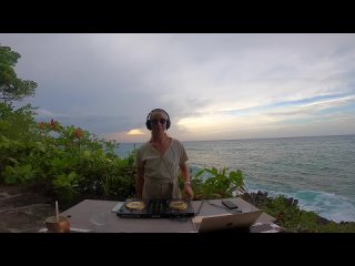 Dj Natali Satin  Sunset magic live @ Sea Horse Ranch Cabarete DR