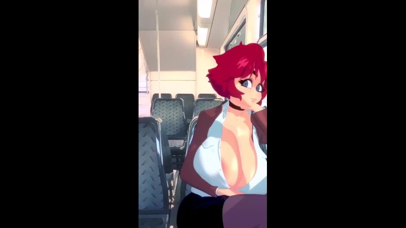 Maxine the Train. Big Ass. Big Boobs. Animated Video Hentai.