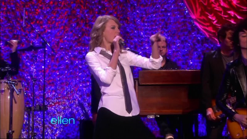 Taylor Swift The Story of Us Ellen Show 2011 4