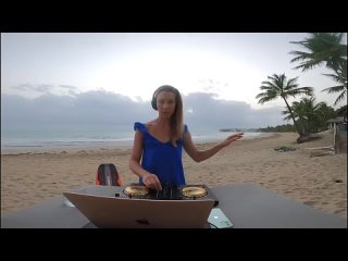 DJ Natali Satin/Sunrise Vibe live @ Cabarete, DR