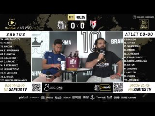Santos Futebol Clube - 🔴 AO VIVO: SANTOS 1 x 0 ATLÉTICO-GO | BRASILEIRÃO (10/07/22)
