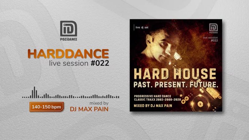 HARD HOUSE: Past. Present. Future. PROGRESSIVE HARD DANCE CLASSIC 2002-2008-2020 by DJ MAX PAIN