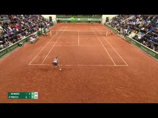 French Open 2022 Angelique Kerber – Magdalena Frech 1. Runde