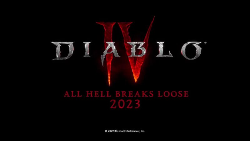Diablo IV Trailer