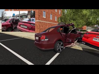 [SHOW CRASH] BeamNG Drive - Реконструкции СТРАШНЫХ ДТП ВАЗ 2111 и Камаза | Авария ПОЛО и СТИНГЕР | Авария Ланос