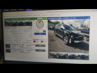 Авто из США: аукцион битых автомобилей Honda CR-V 2021г