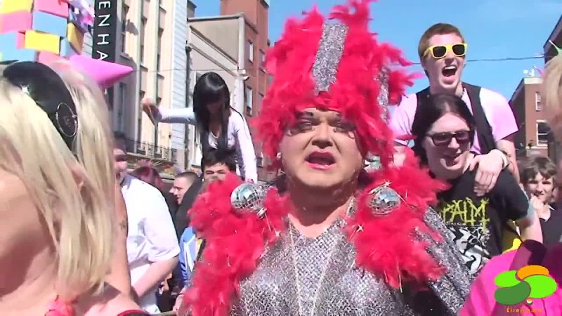 Limerick Gay Pride Parade 2012 With Eire