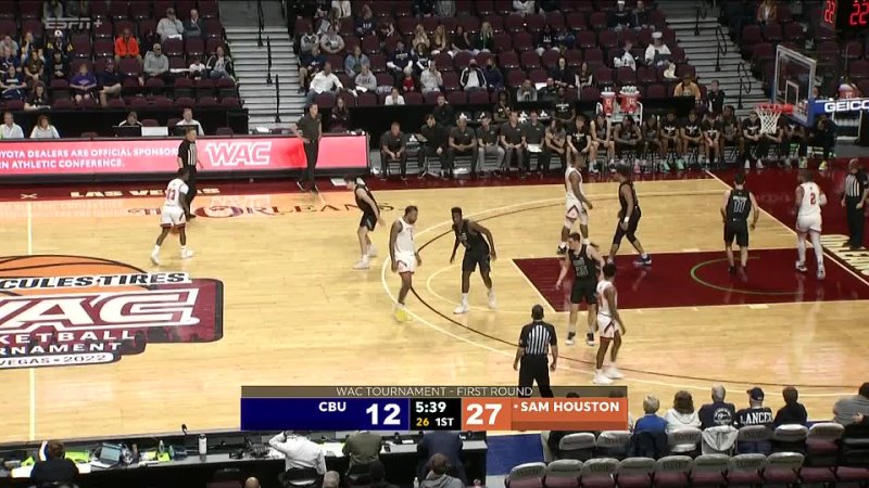 NCAAM 20220309 California Baptist vs. Sam Houston ( Second Round) (