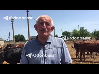 Фермер из Донбасса. Видео от ПАТРИОТЫ РОССИИ