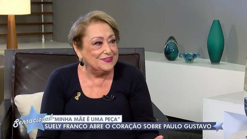 RedeTV - Suely Franco relembra filme com Paulo Gustavo e desabafa: “Uma saudade enorme”