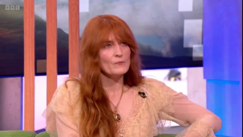 Florence Welch on The One Show on BBC