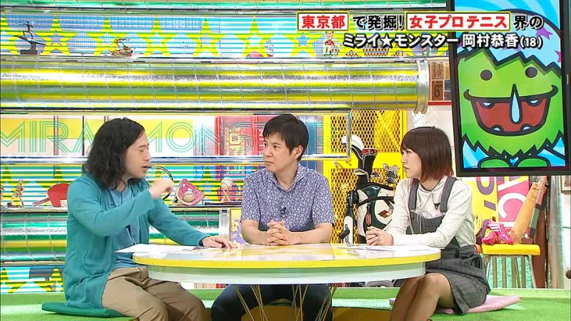 Takahashi Minami, Hattori Yuna( Team8, преф. Гифу) Mirai Monster от 14 сентября 2014