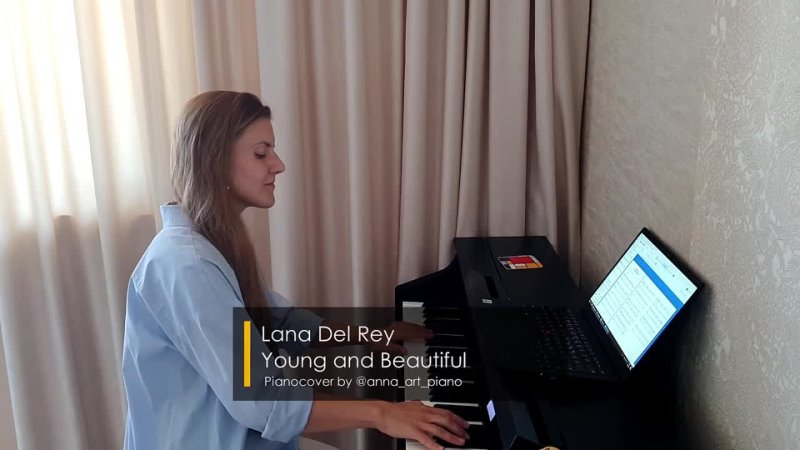 Lana Del Rey Pianocover by anna art