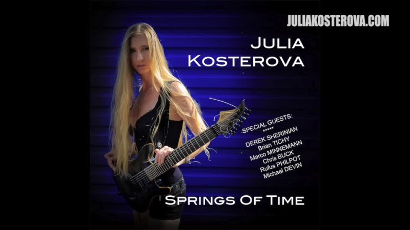 New Prog Metal EP ft. Derek Sherinian (ex Dream Theater) Julia Kosterova Springs Of