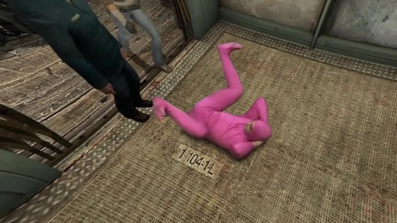 [eli handle b․wav] Pink Guy in Half-Life 2