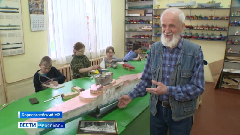 В Борисоглебском создают и восстанавливают модели судов