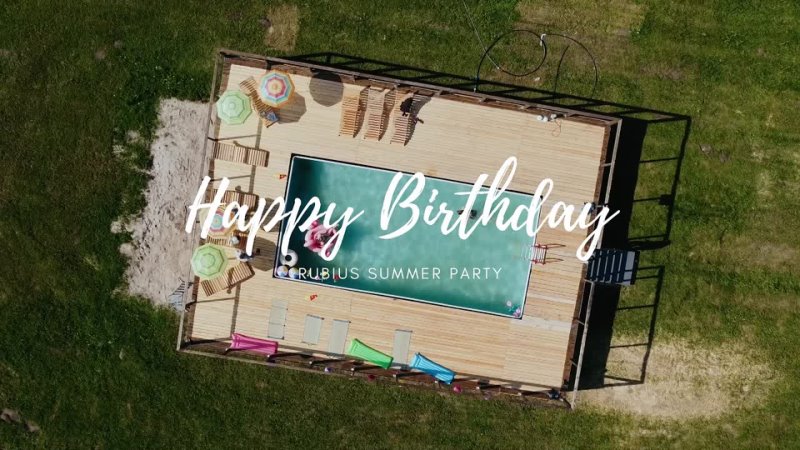 Happy Birthday Rubius summer