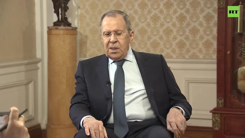 Глава МИД РФ Сергей Лавров заявил в интервью RT Arabic, что