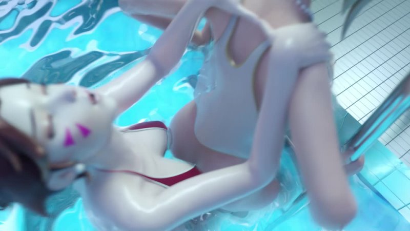 Futa D. Va x Mercy Pool ( Angle 1) 1080p Oral, Anal, Futa, trans, Big tits,