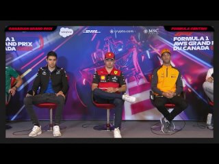 FIA Drivers- Press Conference Part-1 Canadian Grand Prix 2022