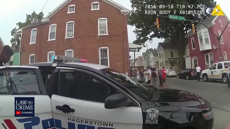 [Law&Crime Network] Bodycam Shows Maryland Police Pepper Spraying Handcuffed Teenage Girl
