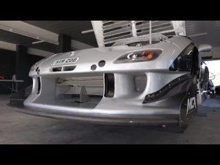 We Drive a Crazy Triple-Rotor FD RX-7 Circuit Monster with GTX45 and Sequential Transmission!