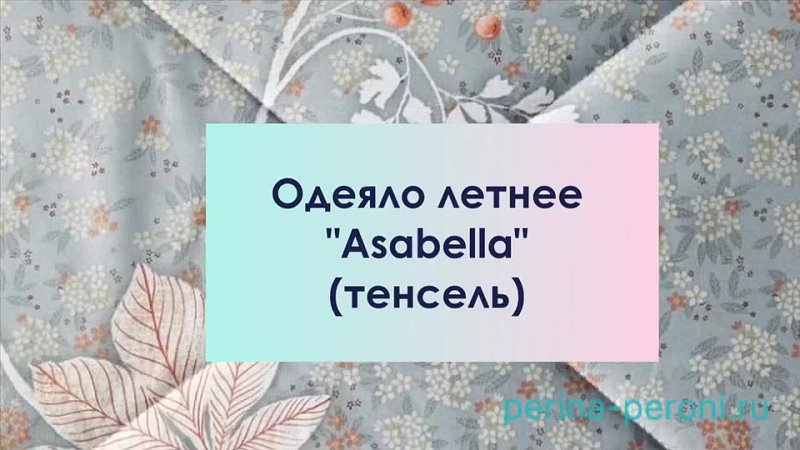Видеообзор летного одеяла Asabella
