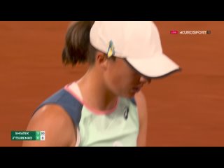 2022 Roland Garros R1 Iga Swiatek - Lesia Tsurenko