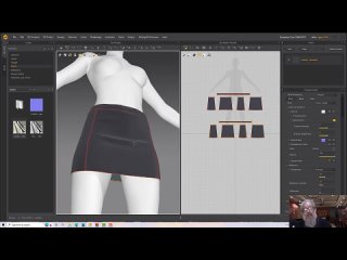 Leather Skirt Tutorial for Marvelous Designer 11