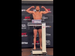 Келвин Кэттер - Взвешивание перед UFC Остин