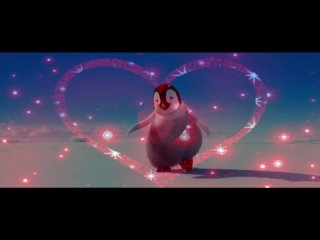 Оля, с Днём рождения!  День рождения Оли  Пингвины танцуют и поздравляют с Днем рождения!  Full HD  Version