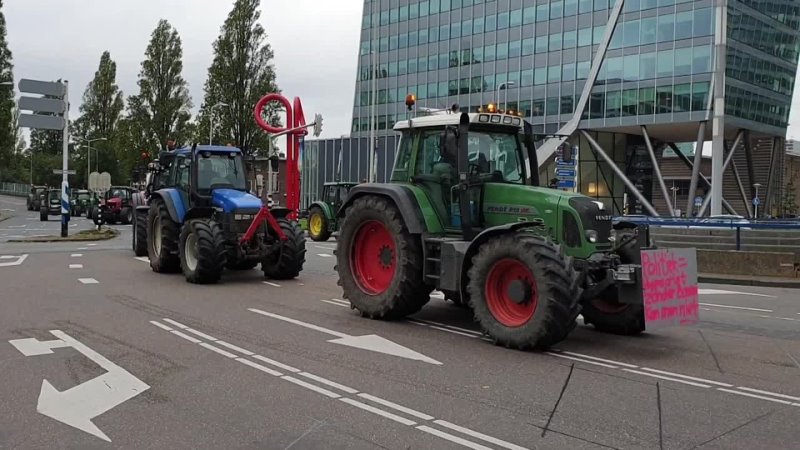 Bauernproteste in den Niederlanden