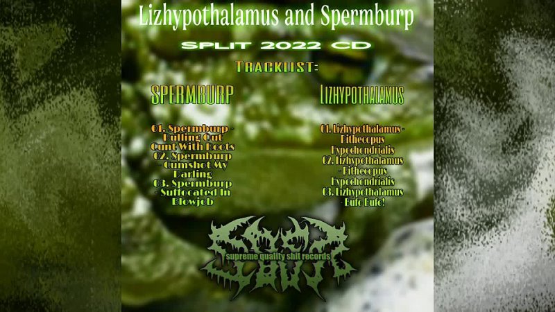 Lizhypothalamus x Spermburp - 2-Way Frog Sexual Symbiosis(Split,2022)