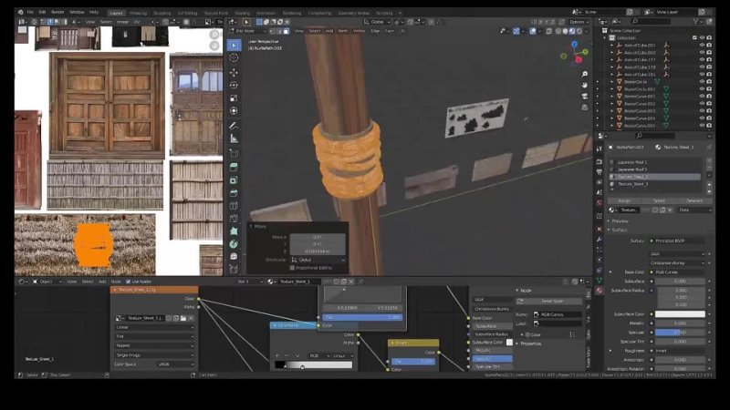 3-Japanese-Stilt-City-Blender-3D-Kitbash-Build