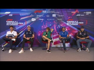 F1 2022. Round 9. Canadian. Drivers Press Conference