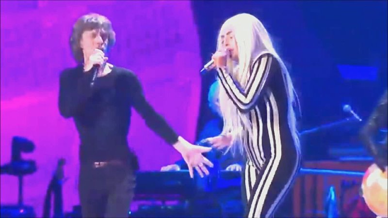 The Rolling Stones with Lady Gaga Gimme Shelter ( Live at the Prudential Center in Newark, New Jersey on 15
