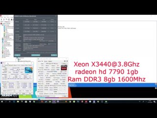 Xeon X3440@3.8 + Ati Radeon HD 7790 1Gb GDDR 5 Low settings 720p1080p in 37 games