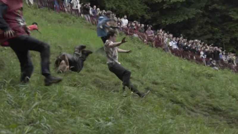 Crazy Cheese Rolling Championship!