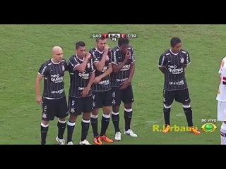 Goalkeeper Rogrio Ceni Free Kick - 100th Goal (So Paulo FC x SC Corinthians)