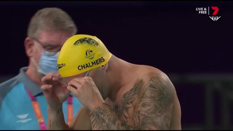 Kyle Chalmers vs Tom Dean 100 Fr Commonwealth