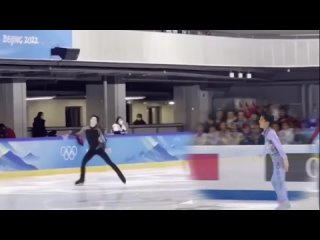 Yuzuru Hanyu VS Yuzuru Hanyu (OG practice )
