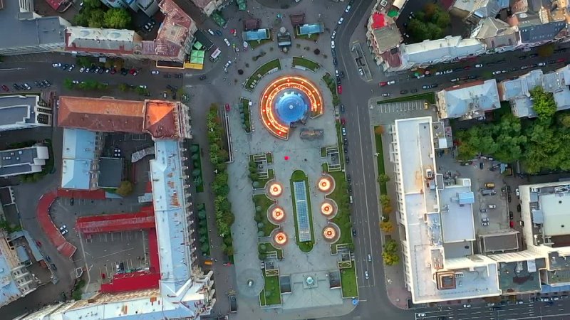 Kyiv by drone Lazareva Good