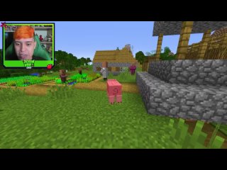 Robin Hood Gamer - FIQUEI SUPER FORTE? VIDA DE ZUMBI MUTANTE POR 1 DIA NO MINECRAFT!!