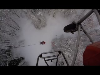 Спасение сноубордиста
